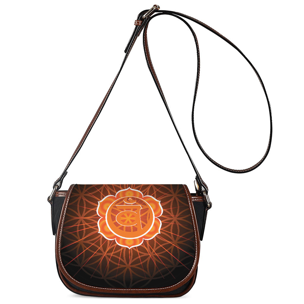 Swadhisthana Chakra Spiritual Print Saddle Bag