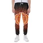 Swadhisthana Chakra Spiritual Print Scuba Joggers