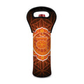 Swadhisthana Chakra Spiritual Print Single Neoprene Wine Tote
