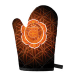 Swadhisthana Chakra Spiritual Print Single Oven Mitt