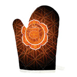 Swadhisthana Chakra Spiritual Print Single Oven Mitt