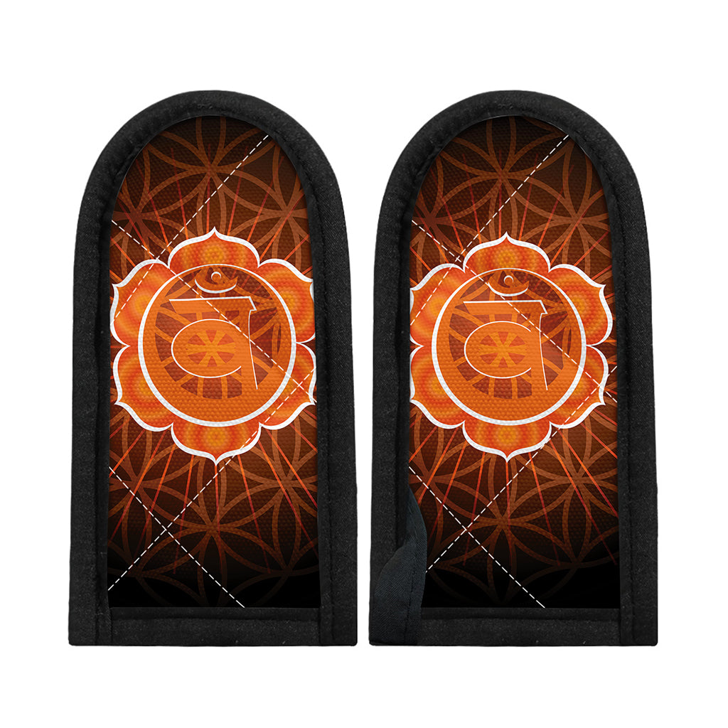 Swadhisthana Chakra Spiritual Print Skillet Handle Cover