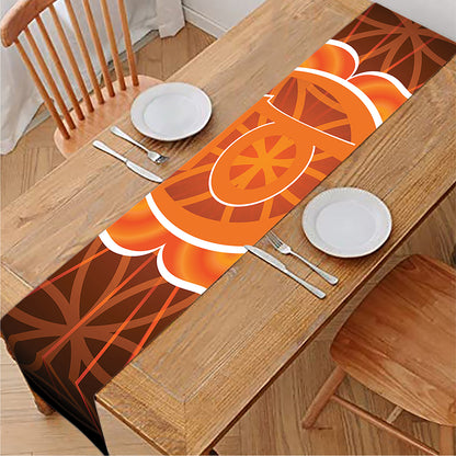 Swadhisthana Chakra Spiritual Print Table Runner