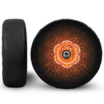Swadhisthana Chakra Spiritual Print Tire Cover With Camera Hole