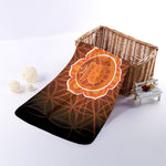 Swadhisthana Chakra Spiritual Print Towel