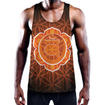 Swadhisthana Chakra Spiritual Print Training Tank Top
