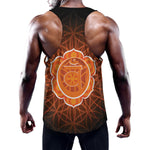 Swadhisthana Chakra Spiritual Print Training Tank Top