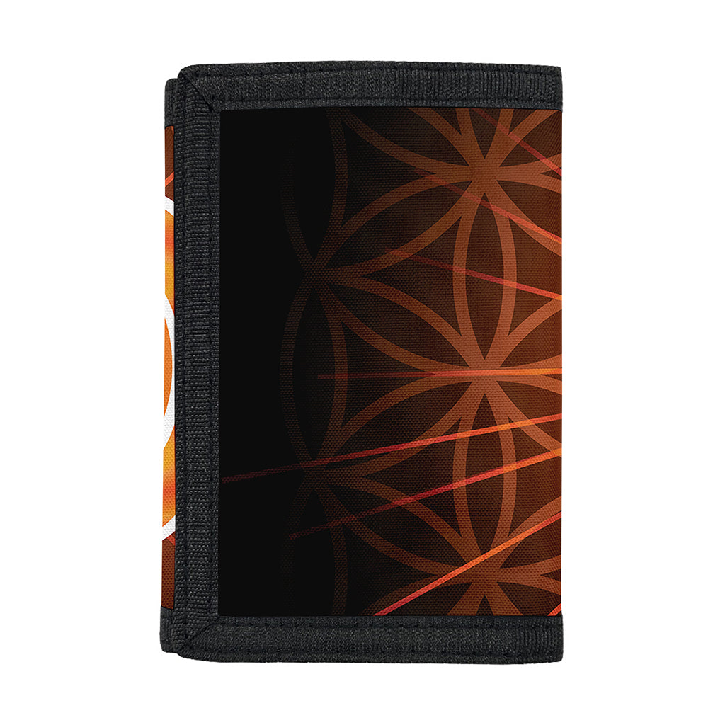 Swadhisthana Chakra Spiritual Print Trifold Wallet