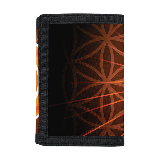 Swadhisthana Chakra Spiritual Print Trifold Wallet