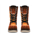 Swadhisthana Chakra Spiritual Print Winter Boots