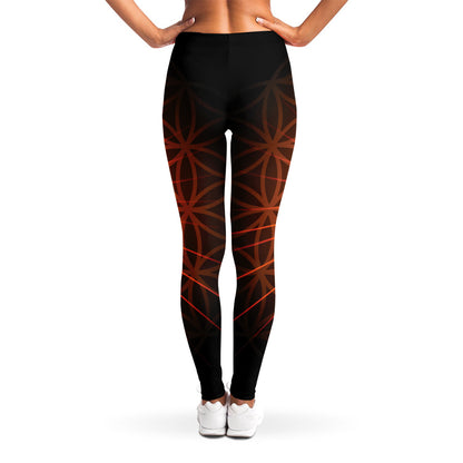 Swadhisthana Chakra Spiritual Print Women's Leggings