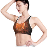 Swadhisthana Chakra Spiritual Print Women's Sports Bra
