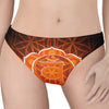 Swadhisthana Chakra Spiritual Print Women's Thong