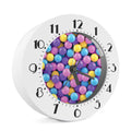 Sweet Candy Ball Pattern Print Alarm Clock