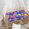 Sweet Candy Ball Pattern Print Baby Crib Sheet