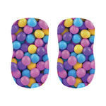 Sweet Candy Ball Pattern Print Bar Stool Covers