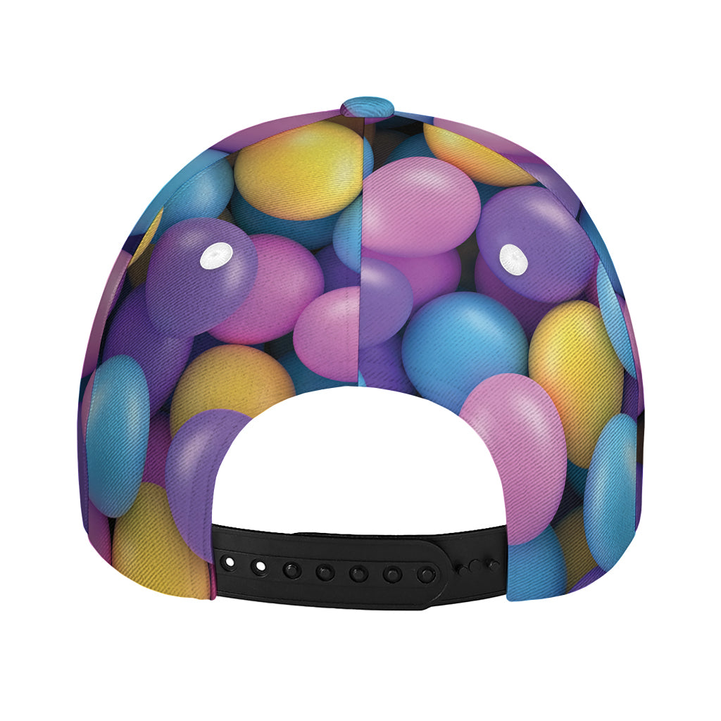 Sweet Candy Ball Pattern Print Baseball Cap