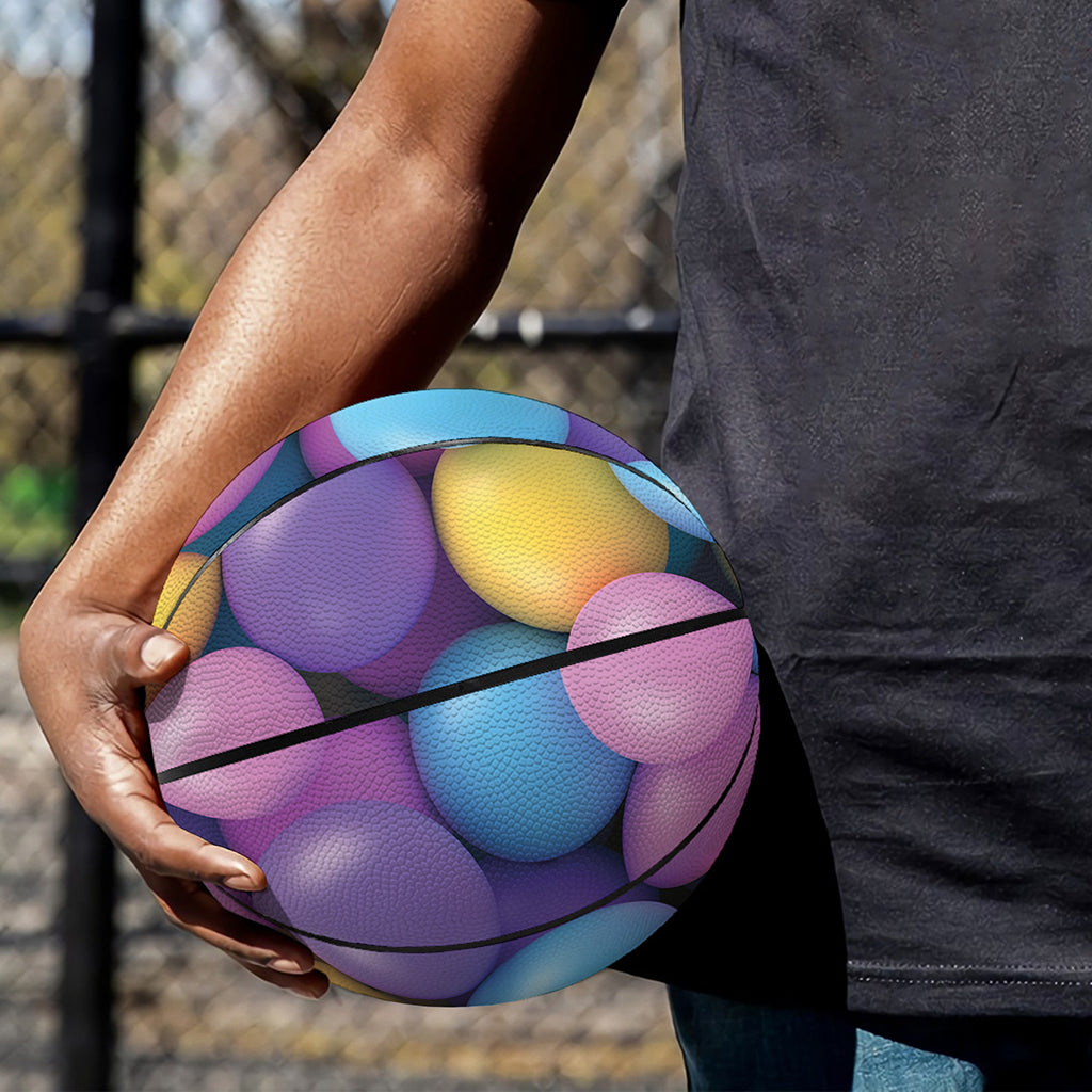 Sweet Candy Ball Pattern Print Basketball