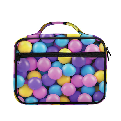 Sweet Candy Ball Pattern Print Briefcase Bible Bag