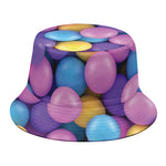 Sweet Candy Ball Pattern Print Bucket Hat