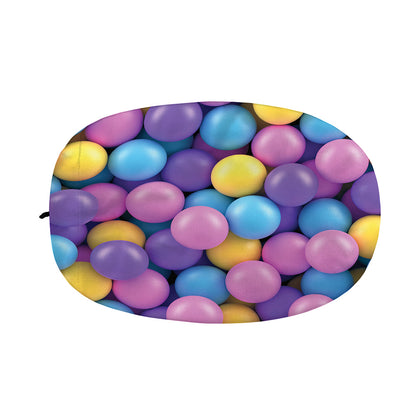 Sweet Candy Ball Pattern Print Car Side Mirror Covers