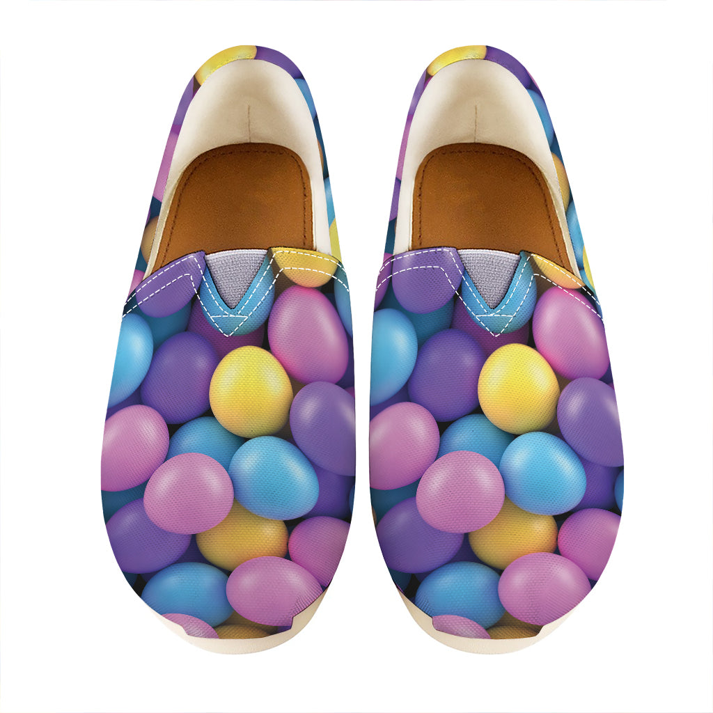 Sweet Candy Ball Pattern Print Casual Shoes