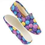 Sweet Candy Ball Pattern Print Casual Shoes