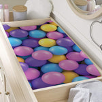 Sweet Candy Ball Pattern Print Changing Pad Cover