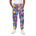 Sweet Candy Ball Pattern Print Cotton Sweatpants