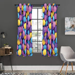 Sweet Candy Ball Pattern Print Curtain