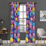 Sweet Candy Ball Pattern Print Curtain