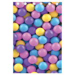 Sweet Candy Ball Pattern Print Curtain