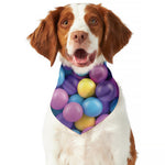 Sweet Candy Ball Pattern Print Dog Bandana