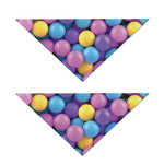 Sweet Candy Ball Pattern Print Dog Bandana