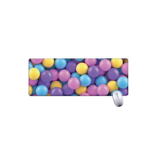 Sweet Candy Ball Pattern Print Extended Mouse Pad
