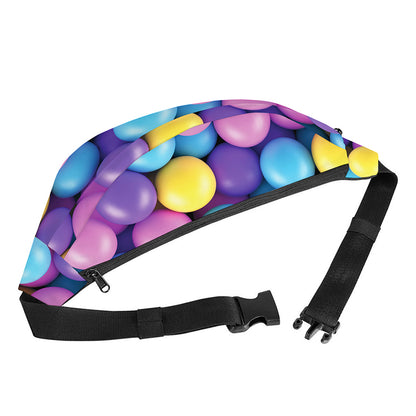 Sweet Candy Ball Pattern Print Fanny Pack