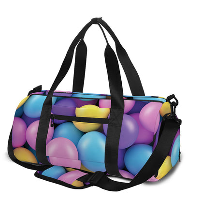 Sweet Candy Ball Pattern Print Gym Bag