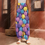 Sweet Candy Ball Pattern Print Harem Pants