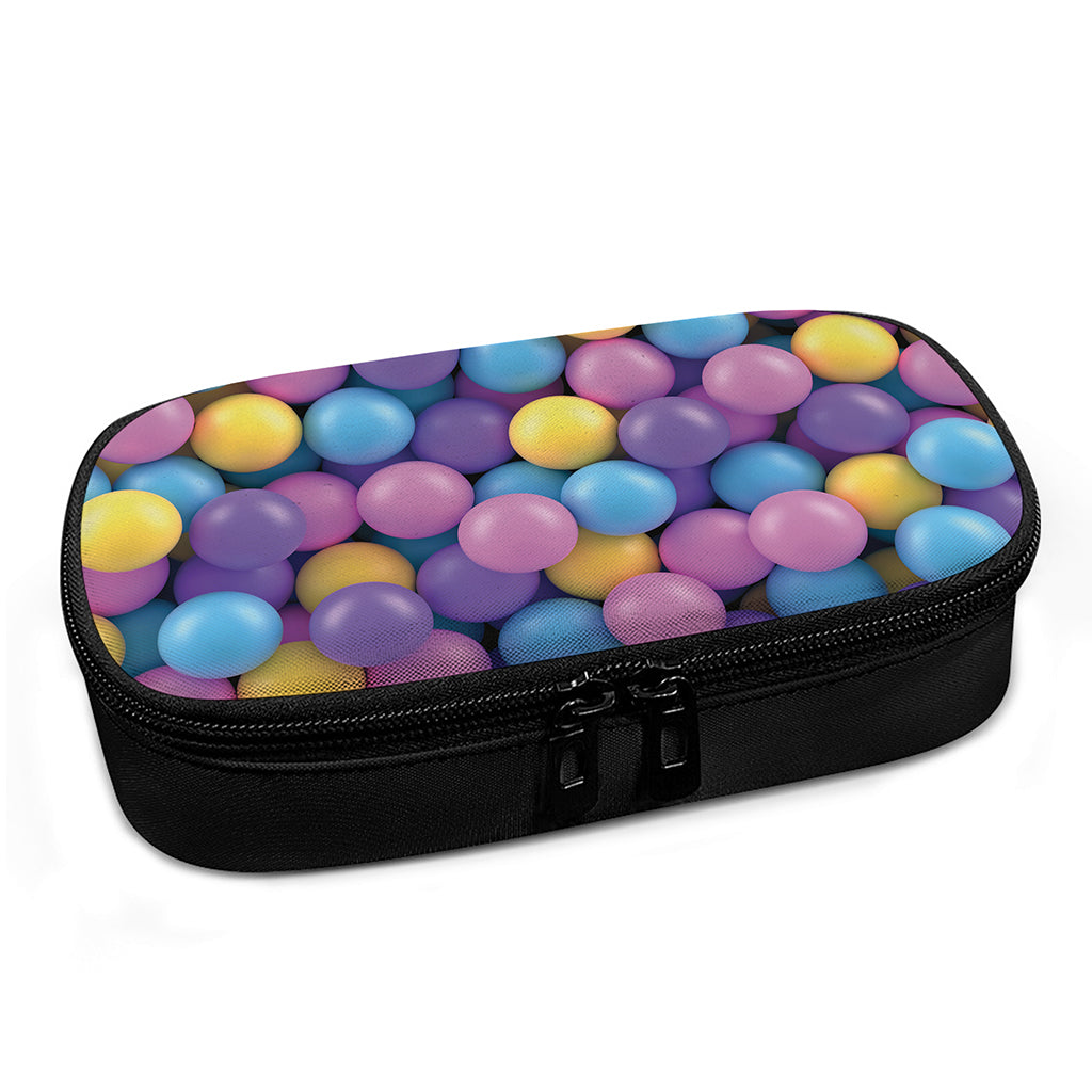 Sweet Candy Ball Pattern Print Insulin Cooler Travel Case