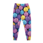 Sweet Candy Ball Pattern Print Jogger Pants