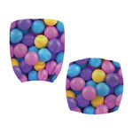 Sweet Candy Ball Pattern Print Office Chair Cover