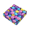 Sweet Candy Ball Pattern Print Outdoor Seat Cushion Cover