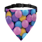 Sweet Candy Ball Pattern Print Over The Collar Dog Bandana