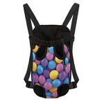 Sweet Candy Ball Pattern Print Pet Carrier Backpack
