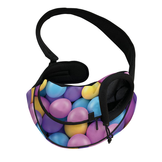 Sweet Candy Ball Pattern Print Pet Sling Carrier