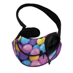 Sweet Candy Ball Pattern Print Pet Sling Carrier