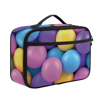 Sweet Candy Ball Pattern Print Portable Lunch Bag