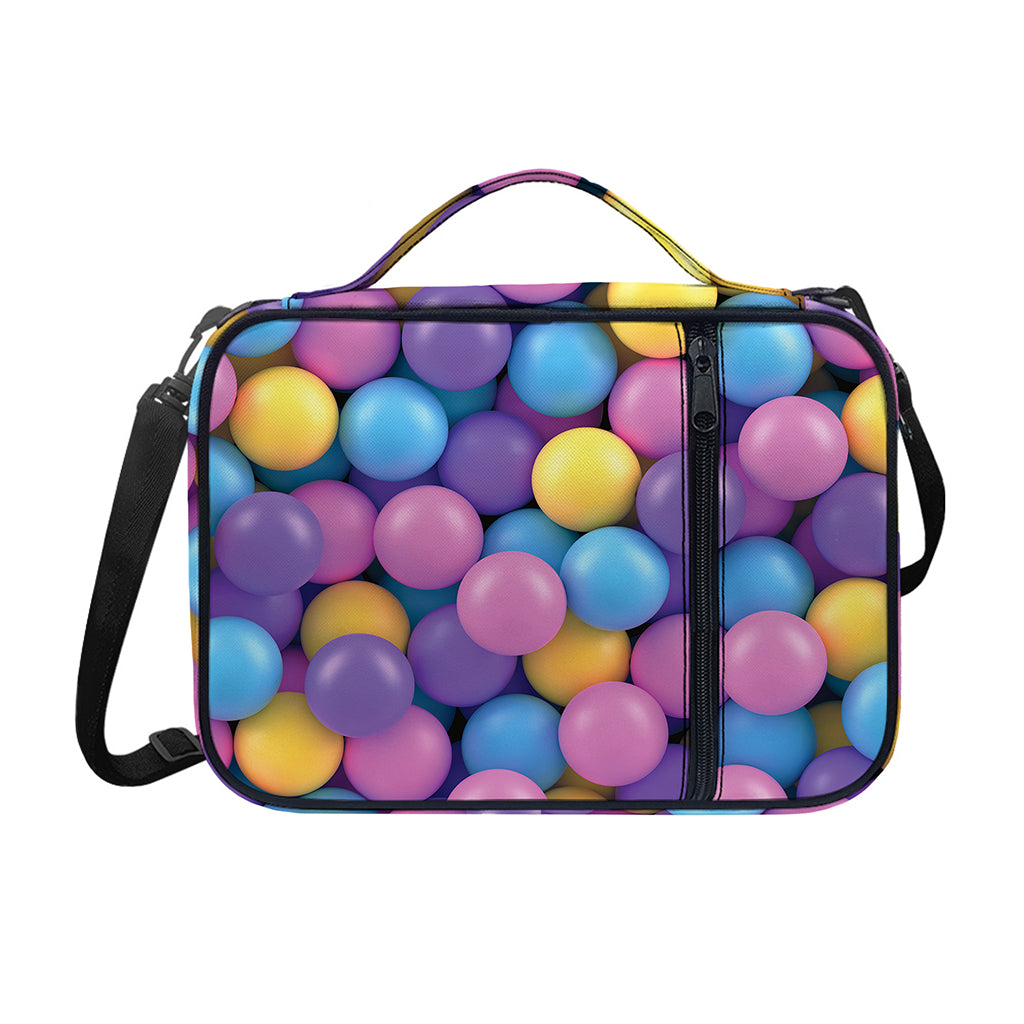 Sweet Candy Ball Pattern Print Shoulder Strap Bible Bag