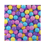 Sweet Candy Ball Pattern Print Silk Bandana