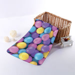 Sweet Candy Ball Pattern Print Towel